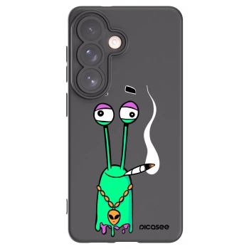 Picasee silikonový černý obal pro Samsung Galaxy S26 - Earth - Sám doma