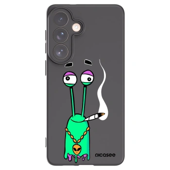 Picasee silikonový černý obal pro Samsung Galaxy S26+ - Earth - Sám doma
