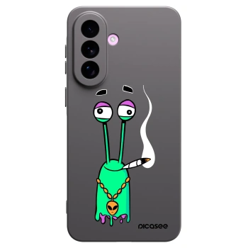 Picasee silikonový černý obal pro Samsung Galaxy A57 5G - Earth - Sám doma