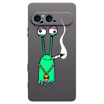 Picasee silikonový černý obal pro Sony Xperia 10 VII - Earth - Sám doma
