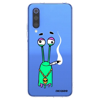 Picasee silikonový průhledný obal pro Xiaomi Mi 9 SE - Earth - Sám doma