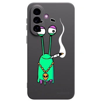 Picasee silikonový černý obal pro Samsung Galaxy A37 - Earth - Sám doma