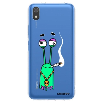Picasee silikonový průhledný obal pro Xiaomi Redmi 7A - Earth - Sám doma