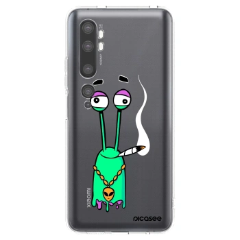 Picasee silikonový průhledný obal pro Xiaomi Mi Note 10 (Pro) - Earth - Sám doma