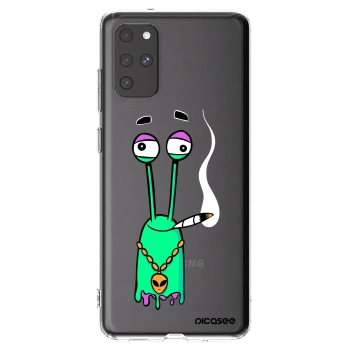 Picasee silikonový průhledný obal pro Samsung Galaxy S20+ G985F - Earth - Sám doma