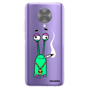 Picasee silikonový průhledný obal pro Xiaomi Poco F2 Pro - Earth - Sám doma