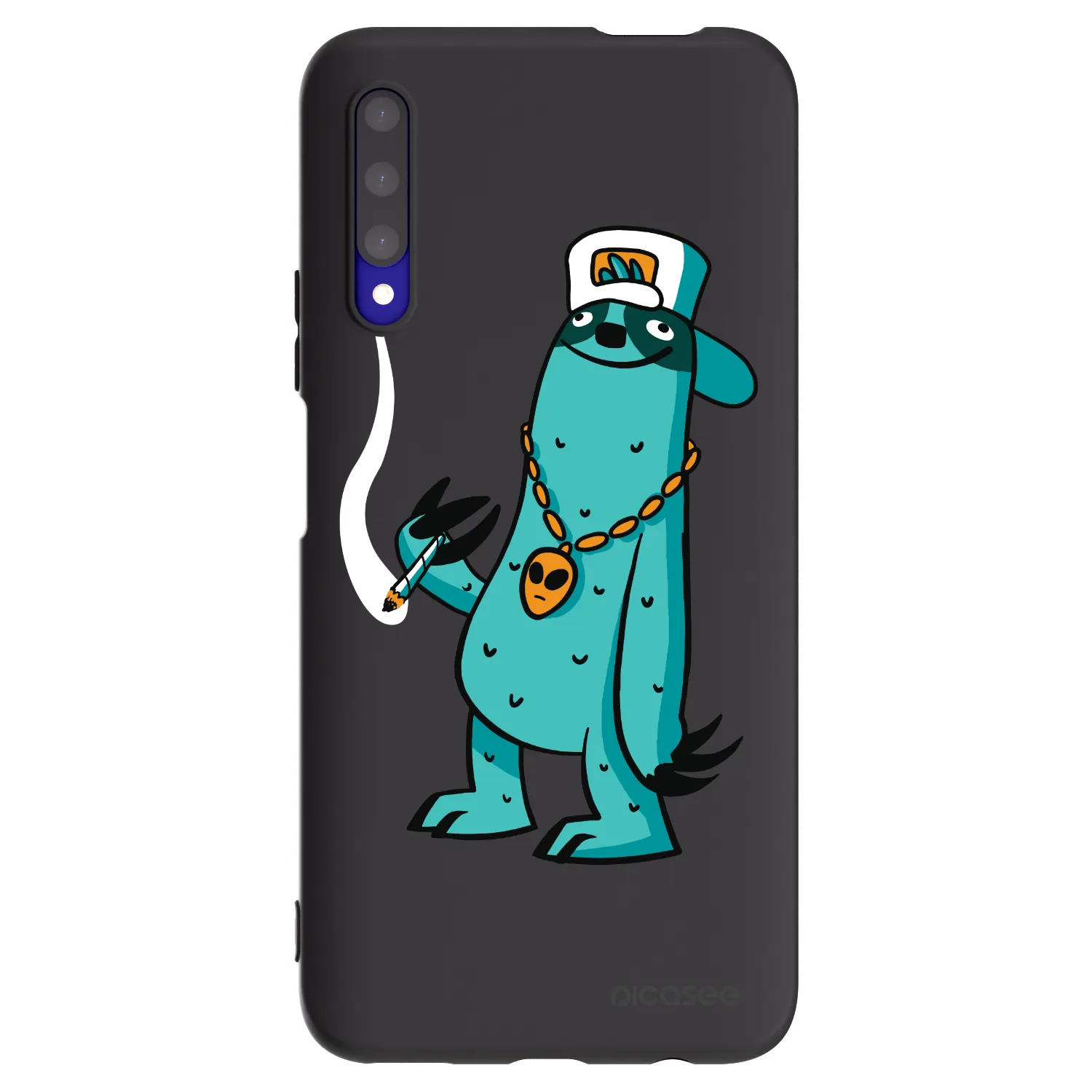 Picasee silikonový černý obal pro Honor 9X Pro - Earth - Je mi fajn