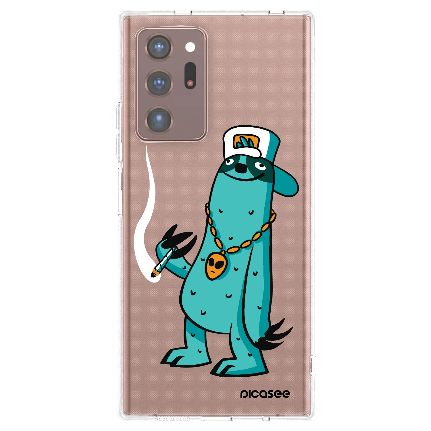 Picasee silikonový průhledný obal pro Samsung Galaxy Note 20 Ultra - Earth - Je mi fajn