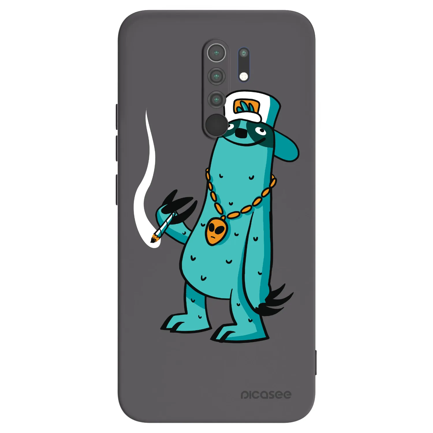 Picasee silikonový černý obal pro Xiaomi Redmi 9 - Earth - Je mi fajn