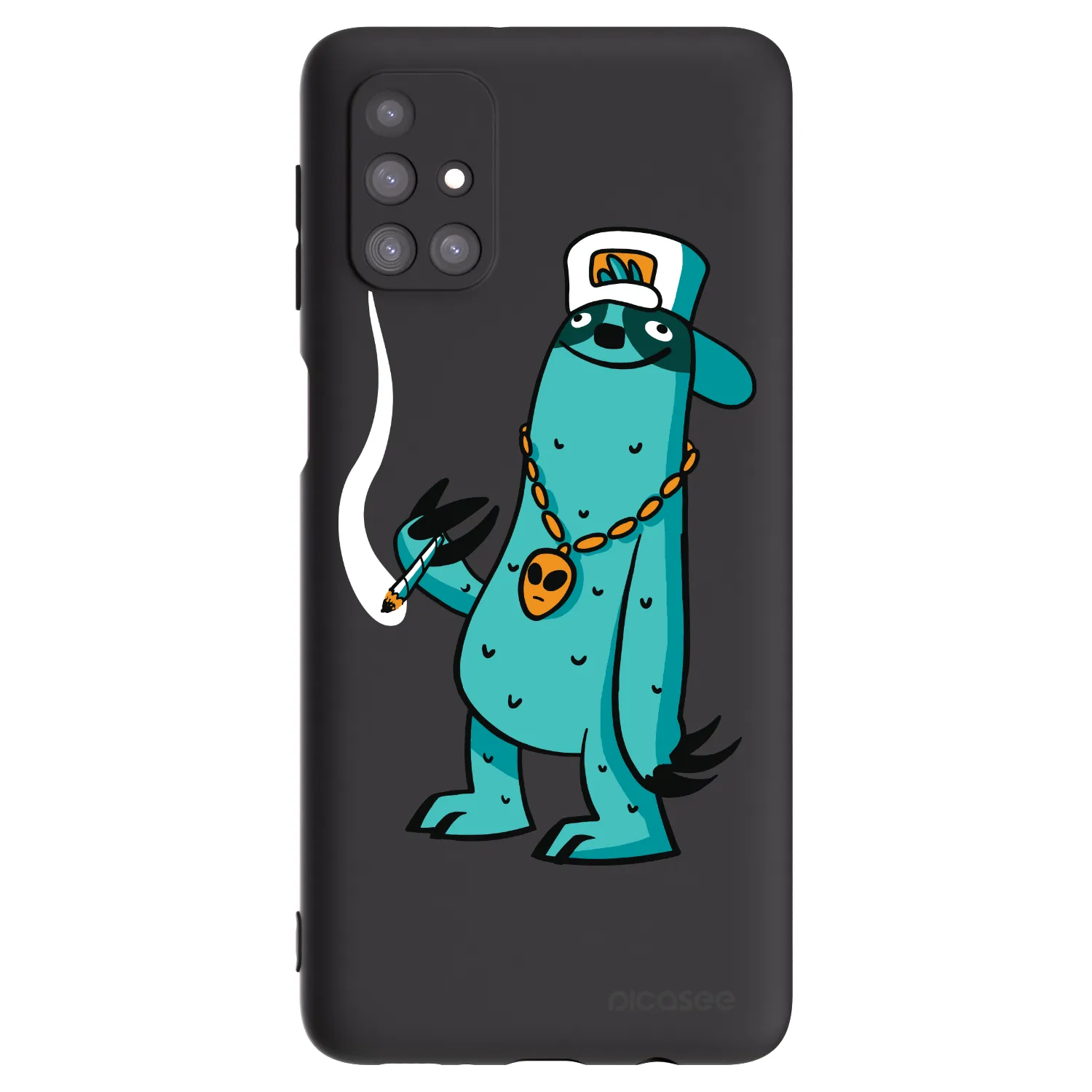 Picasee silikonový černý obal pro Samsung Galaxy M31s - Earth - Je mi fajn