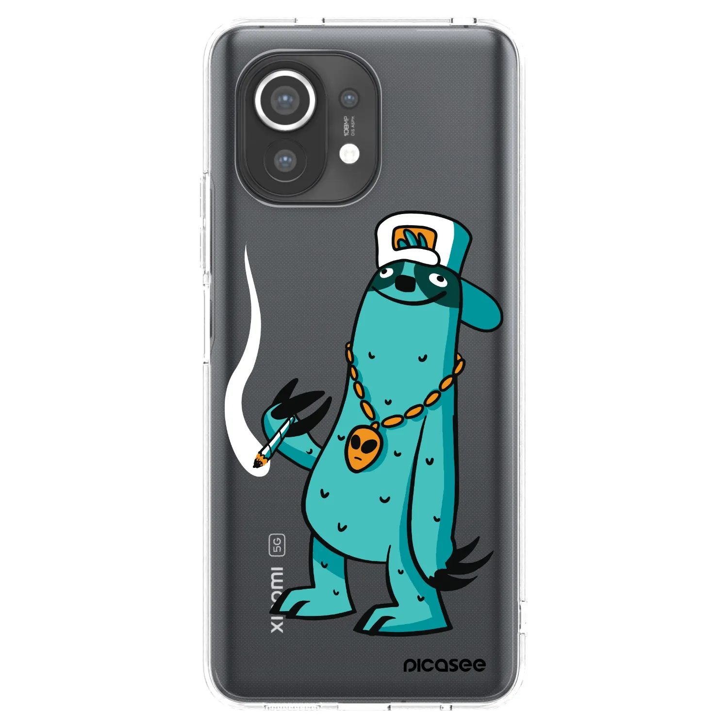 Picasee silikonový průhledný obal pro Xiaomi Mi 11 - Earth - Je mi fajn
