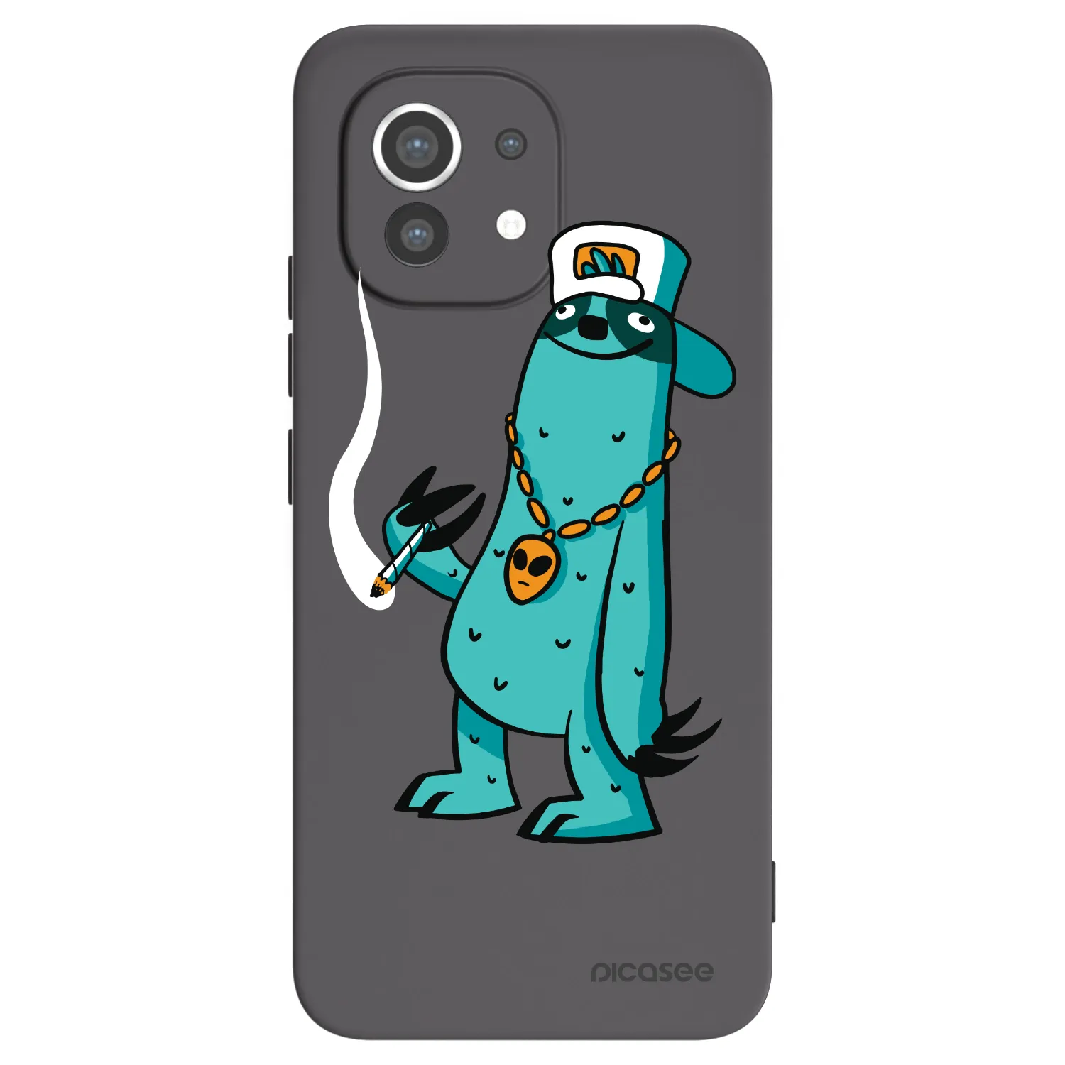 Picasee silikonový černý obal pro Xiaomi Mi 11 - Earth - Je mi fajn