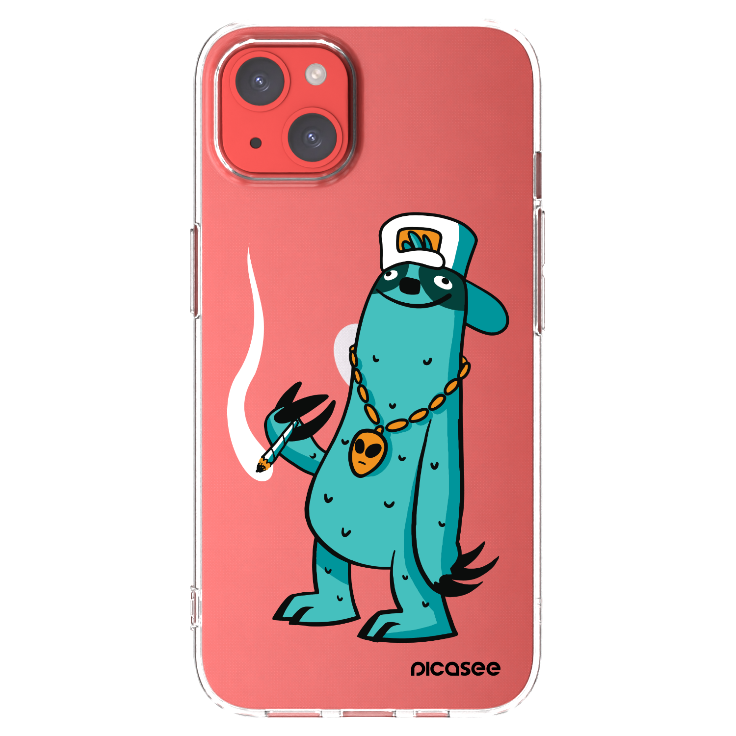 Picasee silikonový průhledný obal pro Apple iPhone 13 - Earth - Je mi fajn