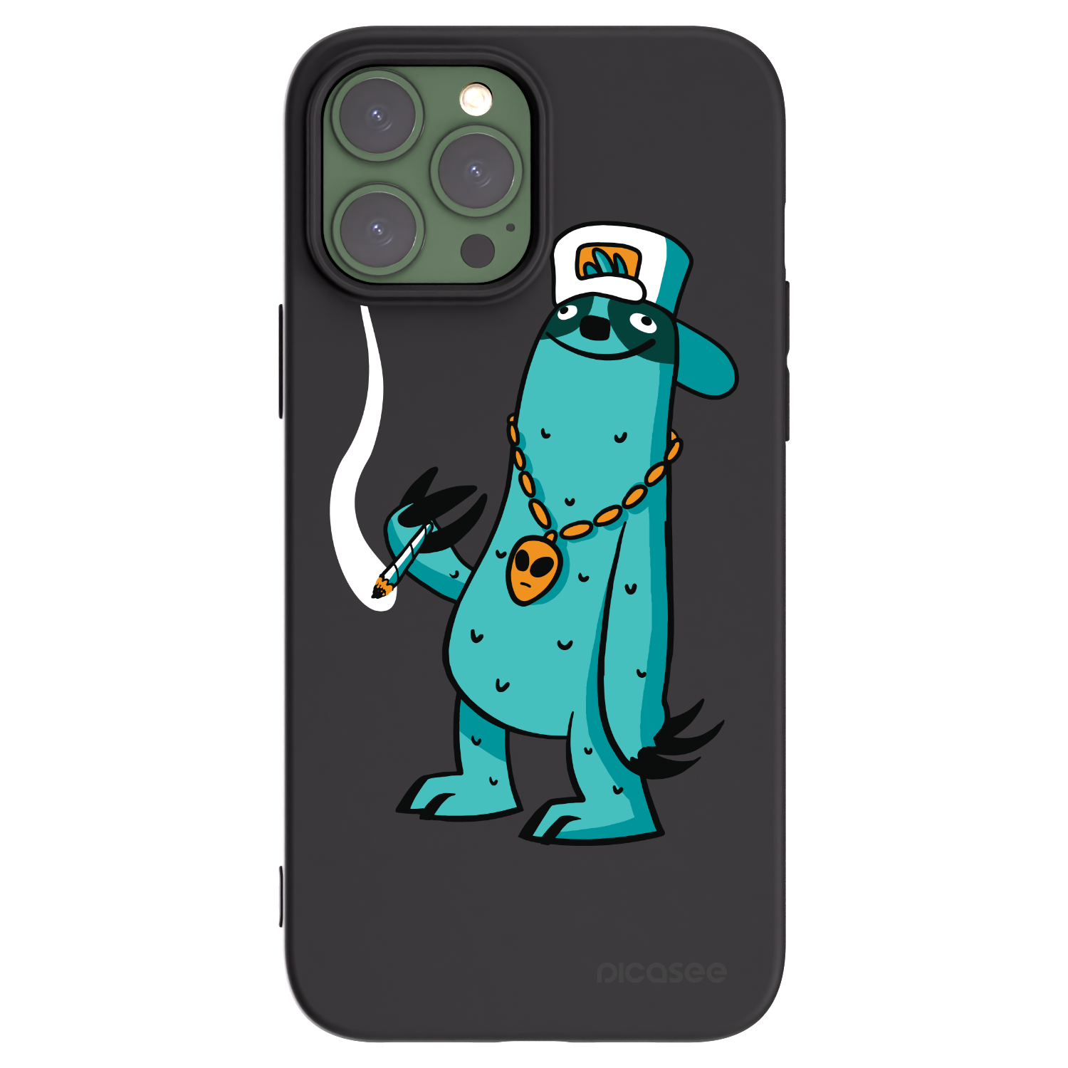 Picasee silikonový černý obal pro Apple iPhone 13 Pro Max - Earth - Je mi fajn