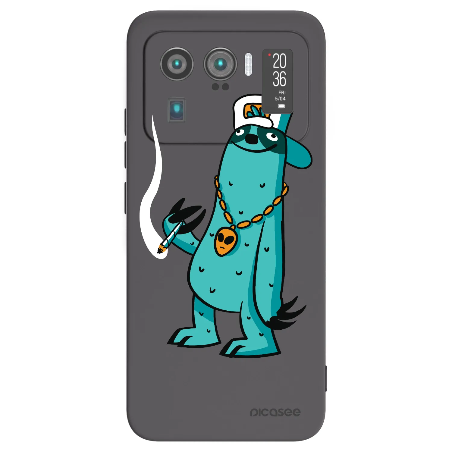 Picasee silikonový černý obal pro Xiaomi Mi 11 Ultra - Earth - Je mi fajn