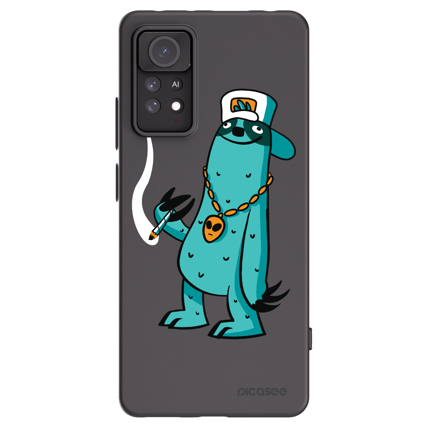 Picasee silikonový černý obal pro Xiaomi Redmi Note 11 Pro 5G - Earth - Je mi fajn