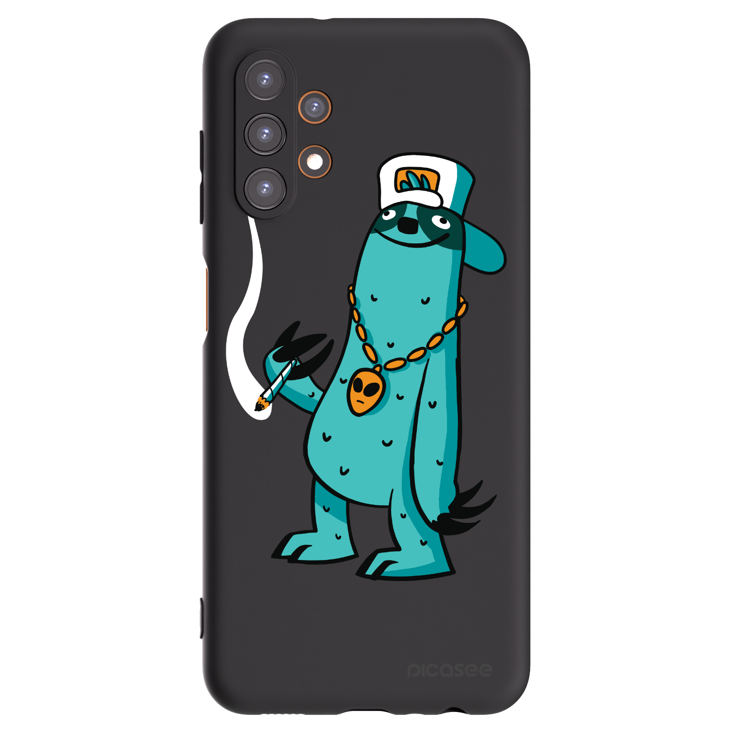 Picasee silikonový černý obal pro Samsung Galaxy A13 4G A135 - Earth - Je mi fajn