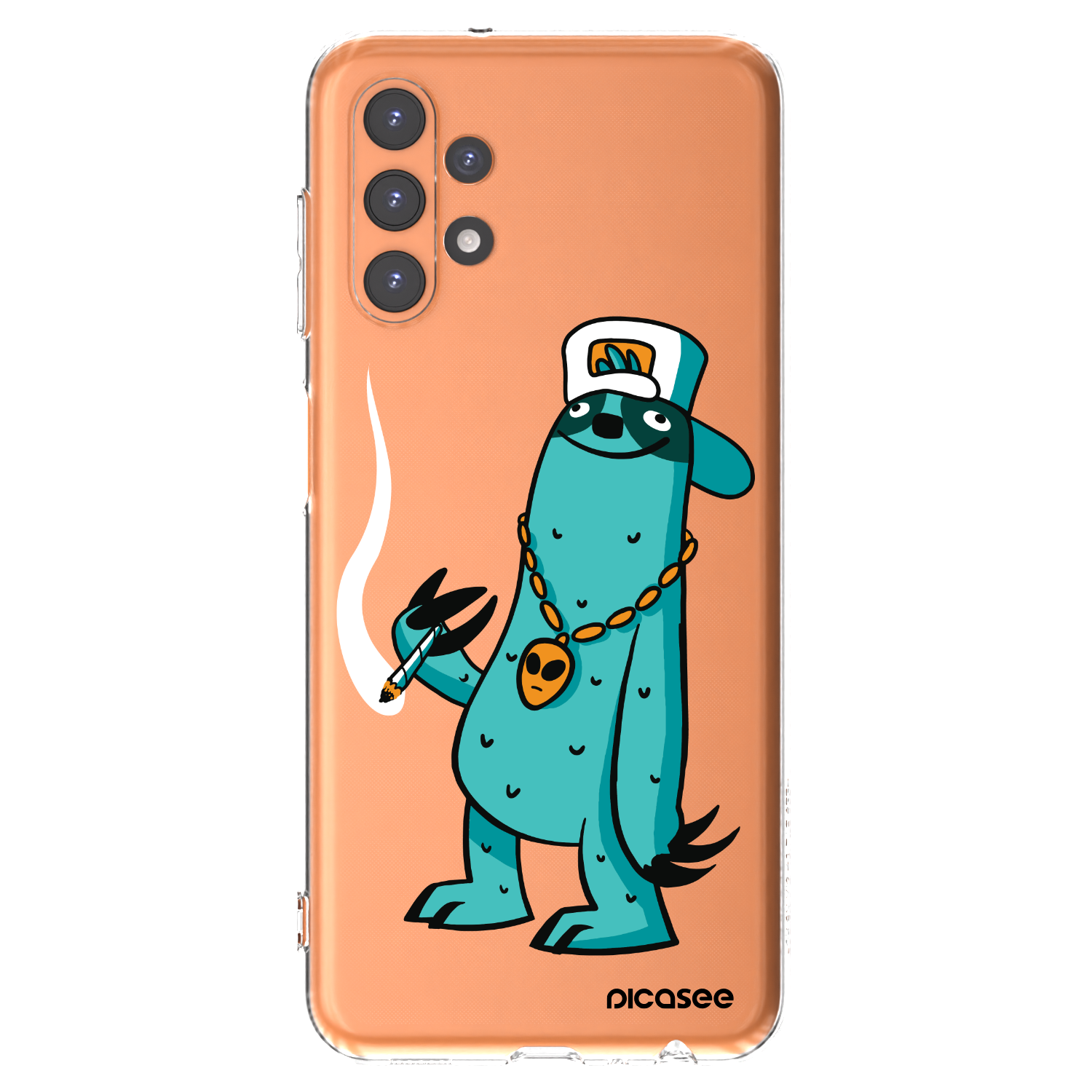 Picasee silikonový průhledný obal pro Samsung Galaxy A13 4G A135 - Earth - Je mi fajn