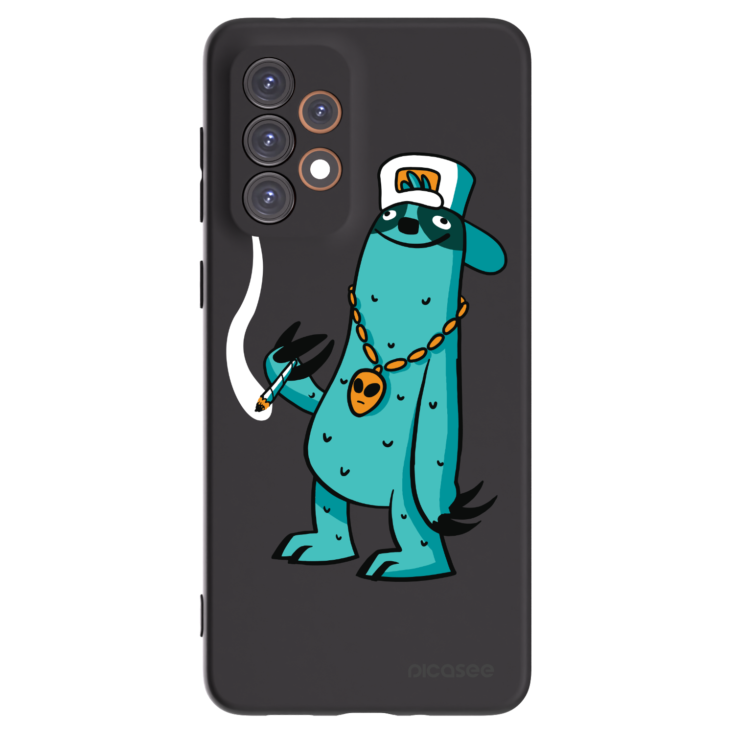 Picasee silikonový černý obal pro Samsung Galaxy A33 5G A336 - Earth - Je mi fajn