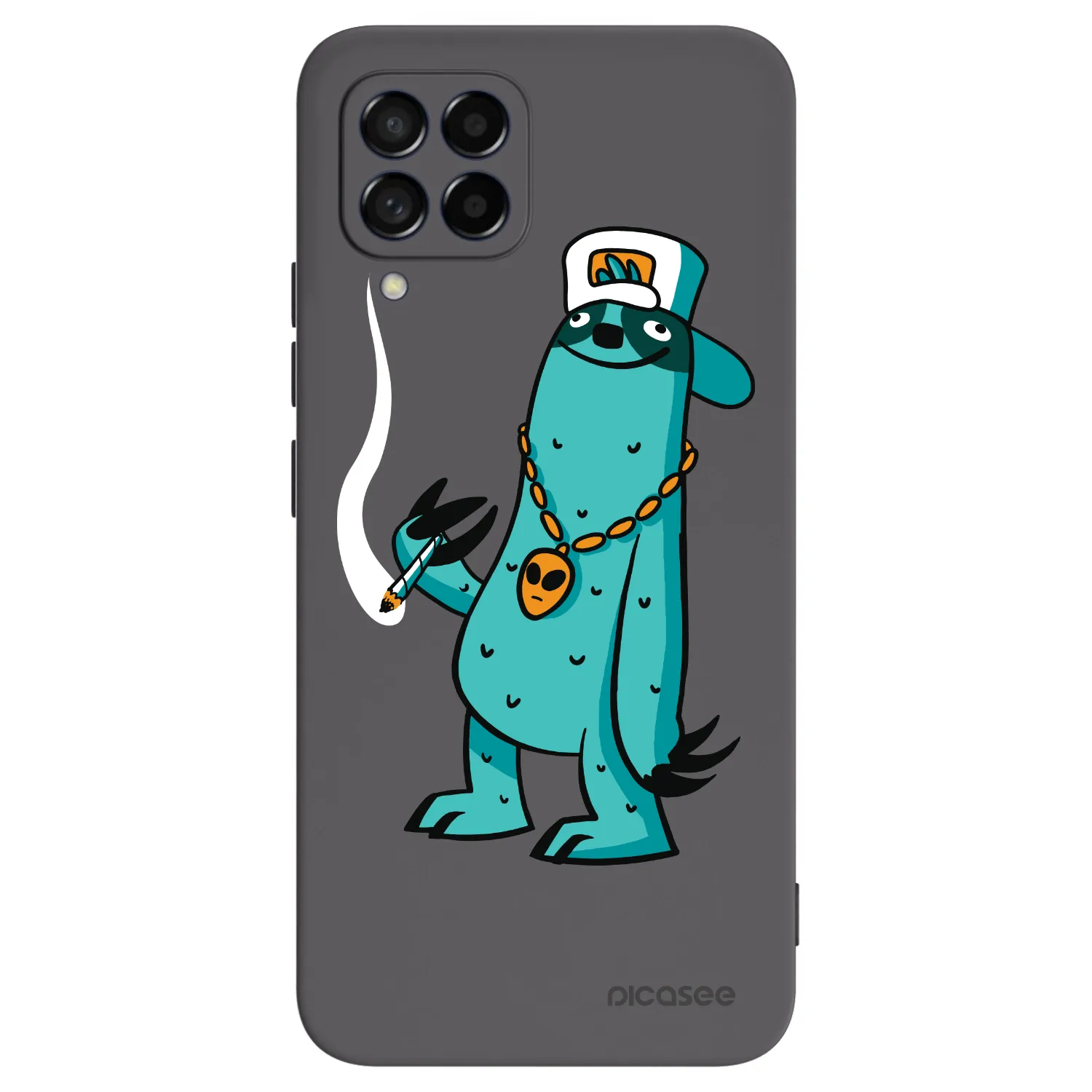 Picasee silikonový černý obal pro Samsung Galaxy M53 5G - Earth - Je mi fajn