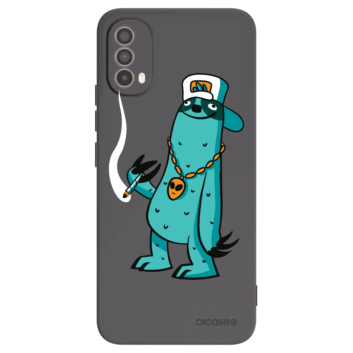 Picasee silikonový černý obal pro Motorola Moto E40 - Earth - Je mi fajn