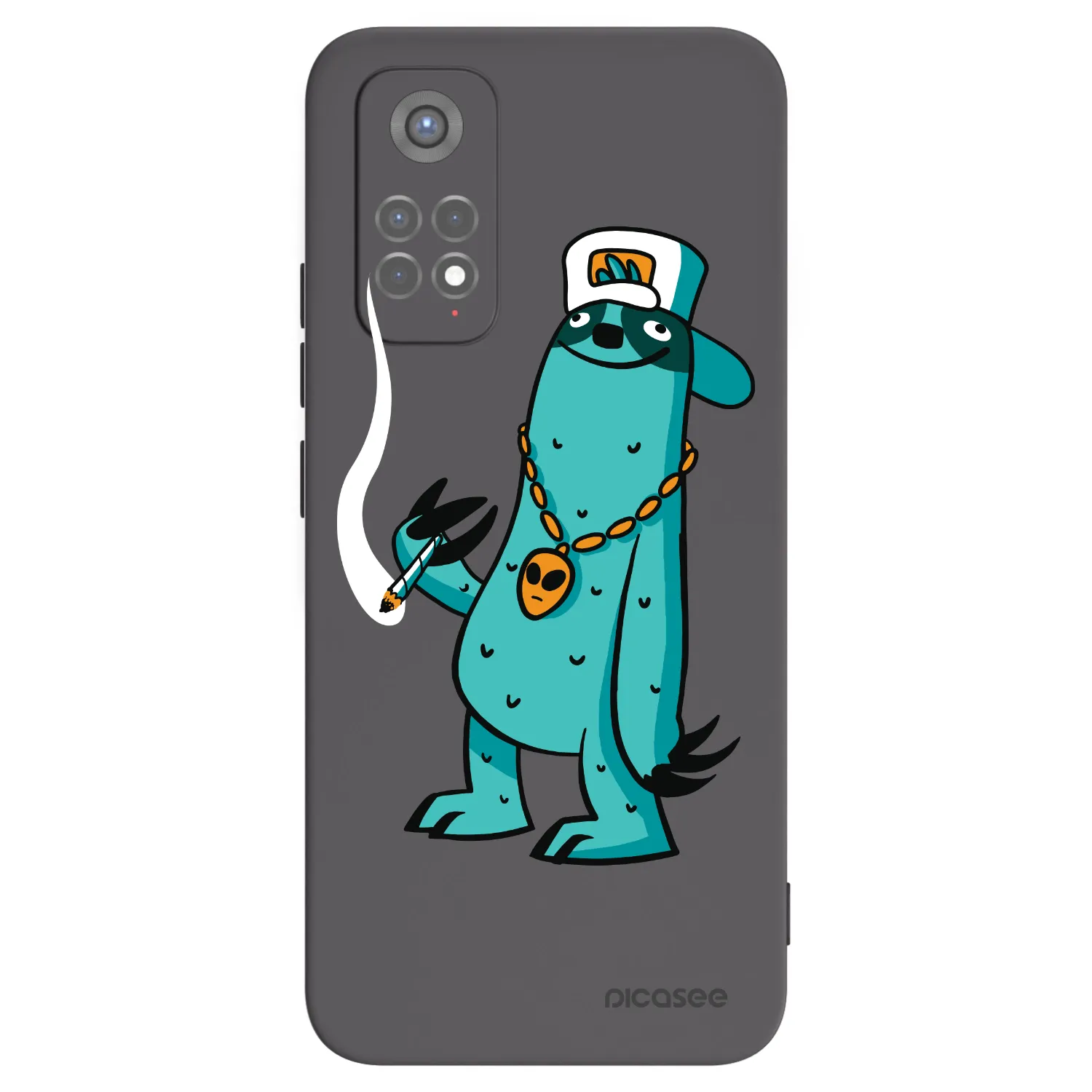 Picasee silikonový černý obal pro Xiaomi Redmi Note 11S 5G - Earth - Je mi fajn