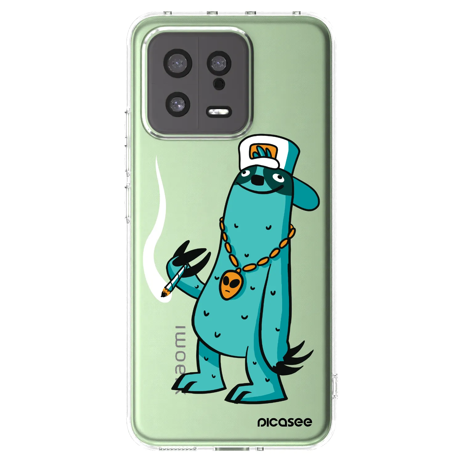 Picasee silikonový průhledný obal pro Xiaomi 13 - Earth - Je mi fajn