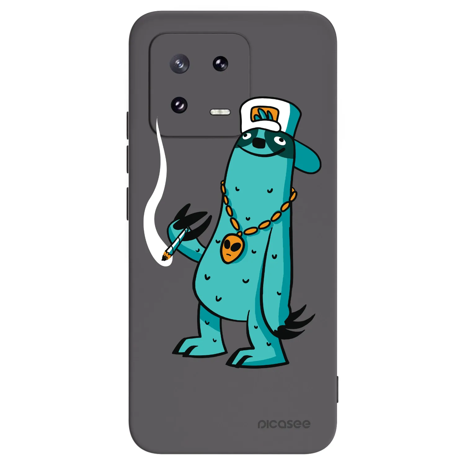 Picasee silikonový černý obal pro Xiaomi 13 Pro - Earth - Je mi fajn