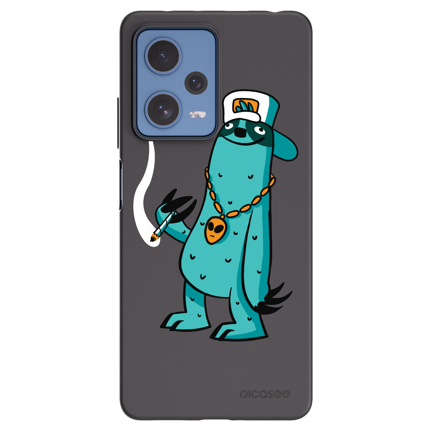 Picasee silikonový černý obal pro Xiaomi Redmi Note 12 Pro 5G - Earth - Je mi fajn