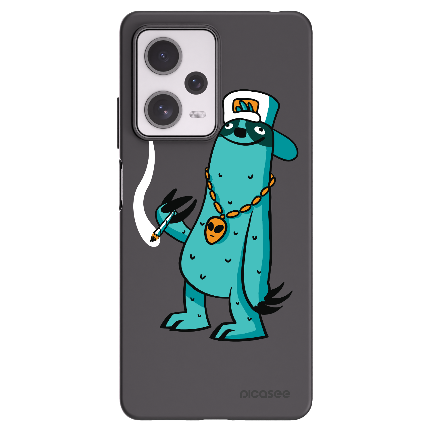 Picasee silikonový černý obal pro Xiaomi Redmi Note 12 Pro+ 5G - Earth - Je mi fajn