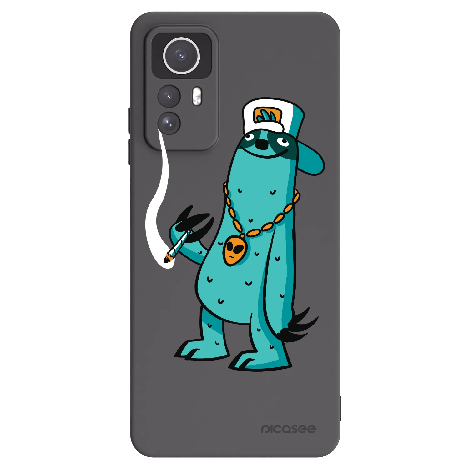 Picasee silikonový černý obal pro Xiaomi Redmi Note 12S - Earth - Je mi fajn