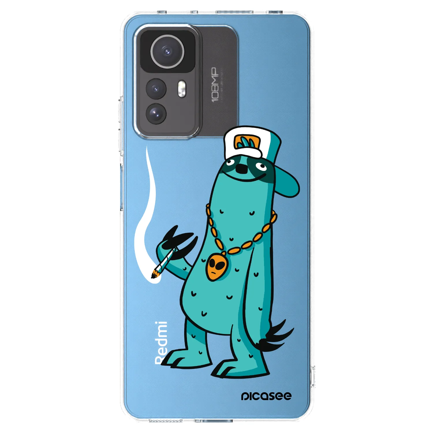 Picasee silikonový průhledný obal pro Xiaomi Redmi Note 12S - Earth - Je mi fajn