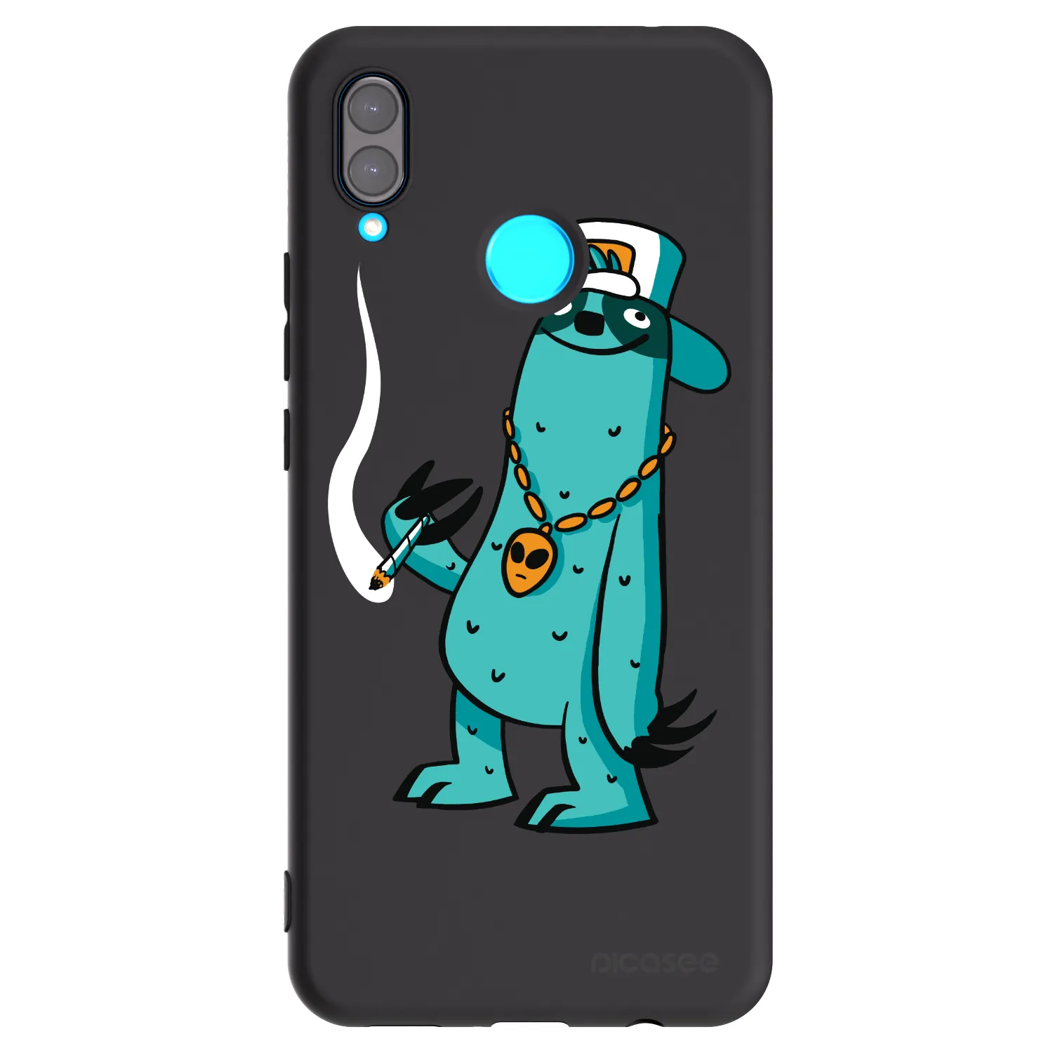 Picasee silikonový černý obal pro Huawei Nova 3i - Earth - Je mi fajn