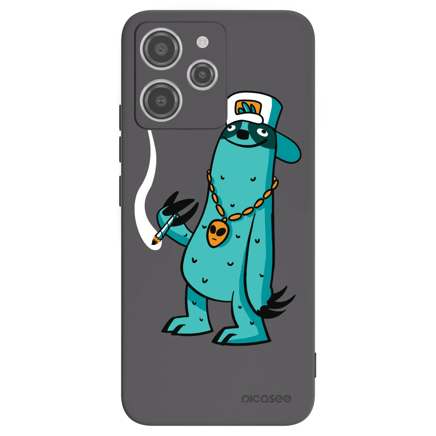 Picasee silikonový černý obal pro Xiaomi Redmi 12 4G - Earth - Je mi fajn