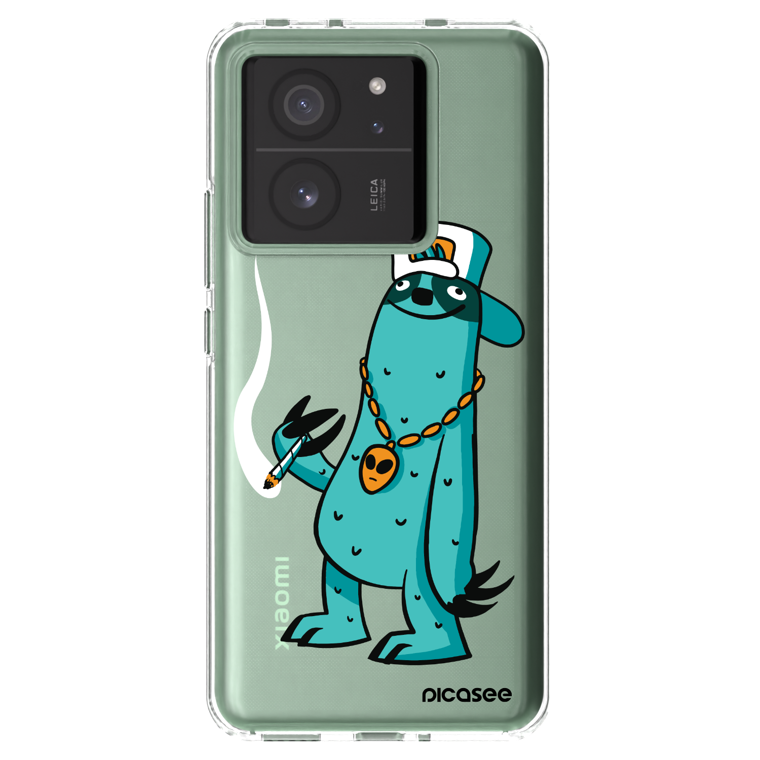 Picasee silikonový průhledný obal pro Xiaomi 13T - Earth - Je mi fajn