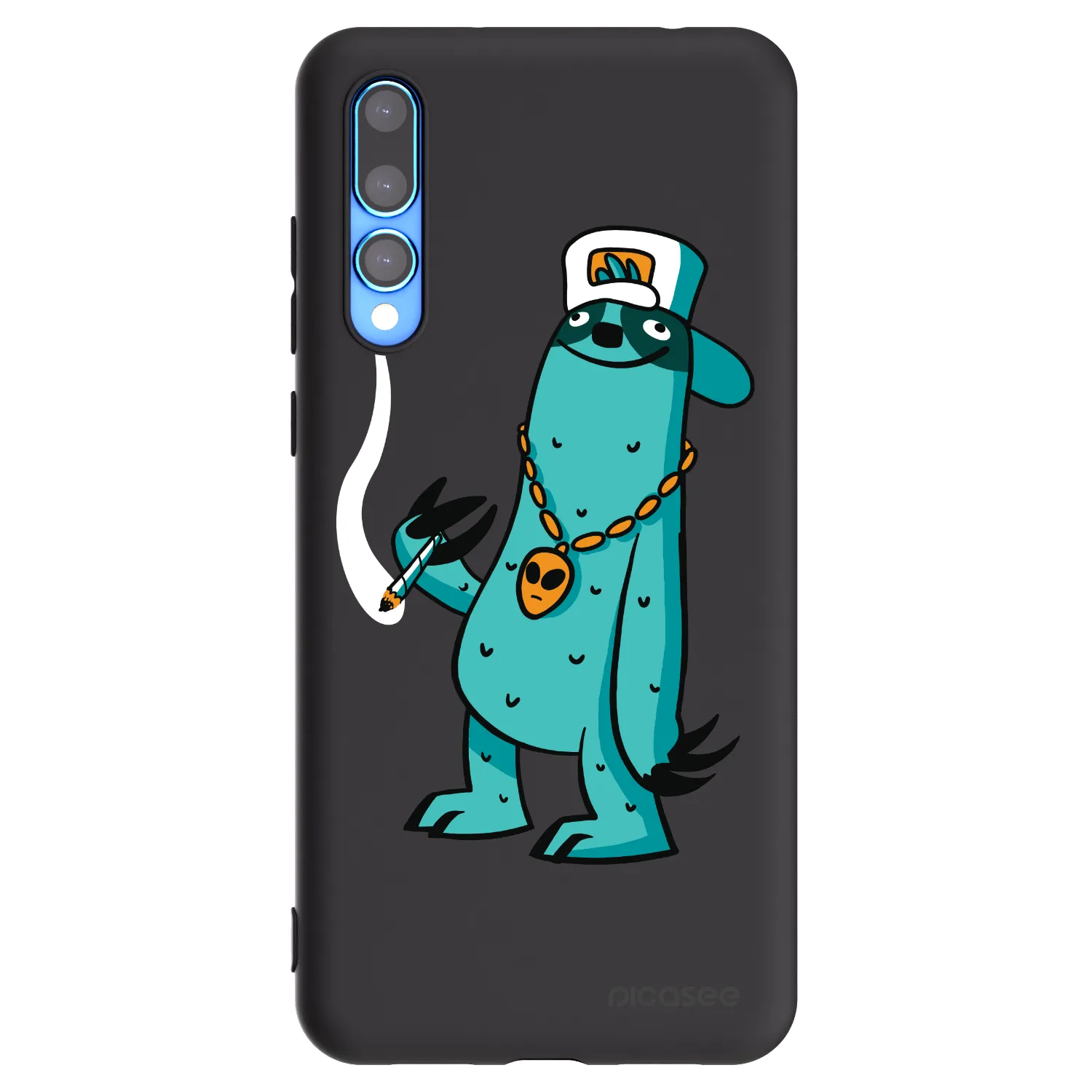 Picasee silikonový černý obal pro Huawei P20 Pro - Earth - Je mi fajn
