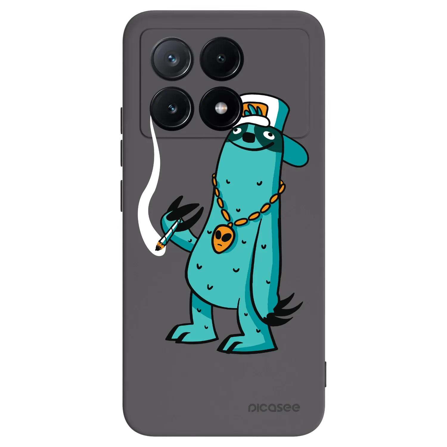 Picasee silikonový černý obal pro Xiaomi Poco X6 Pro - Earth - Je mi fajn