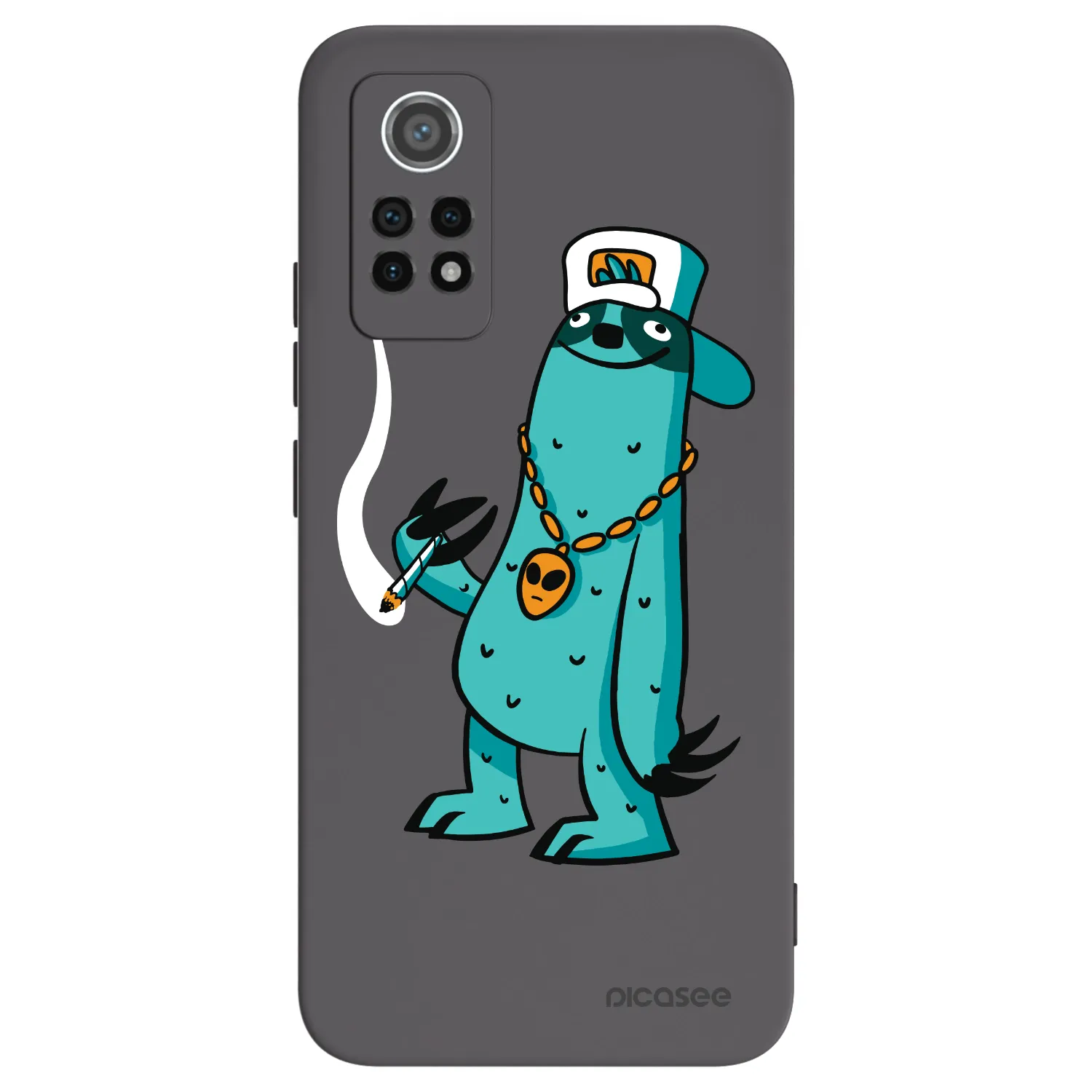 Picasee silikonový černý obal pro Xiaomi Redmi Note 12 Pro 4G - Earth - Je mi fajn