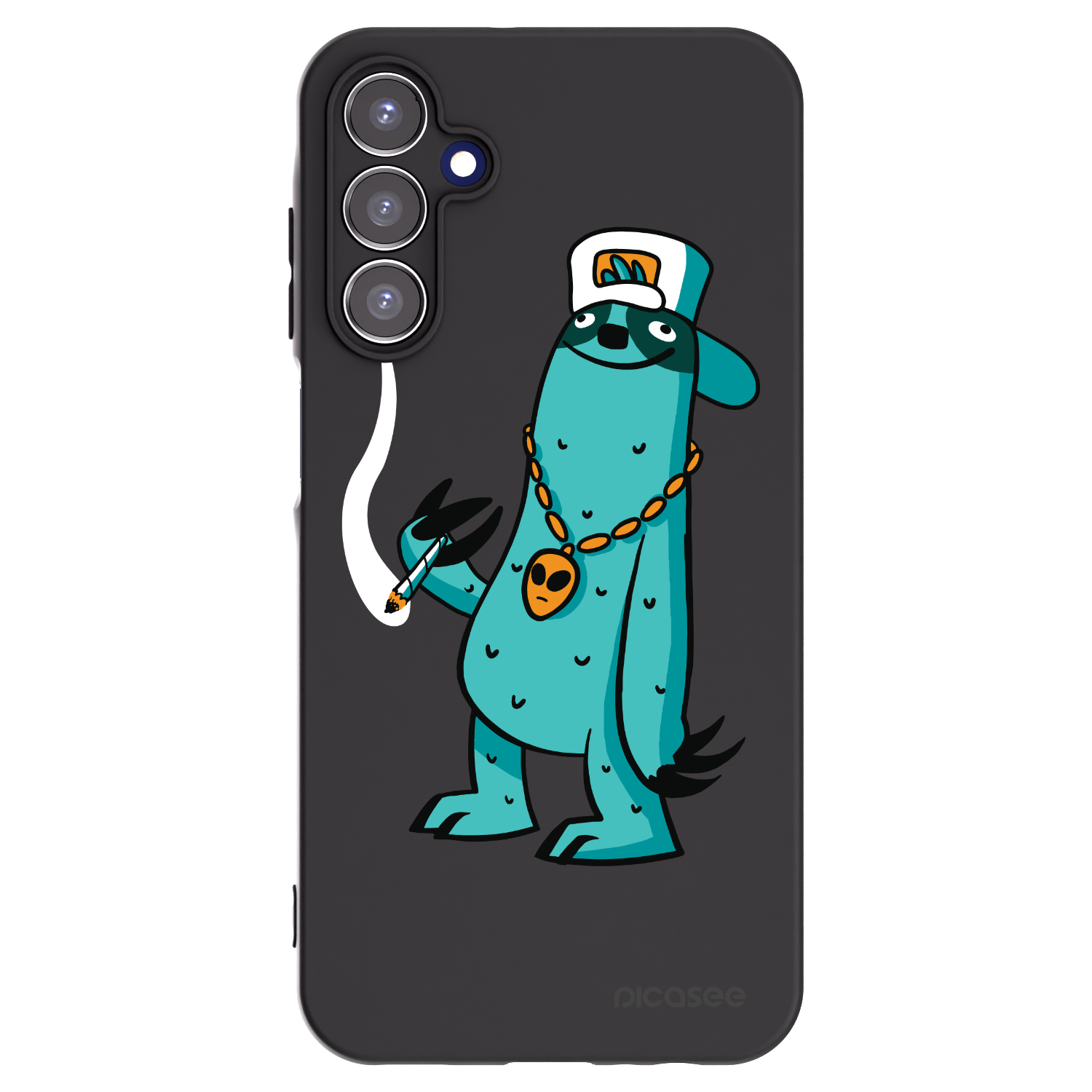 Picasee silikonový černý obal pro Samsung Galaxy A15 A155F 4G - Earth - Je mi fajn