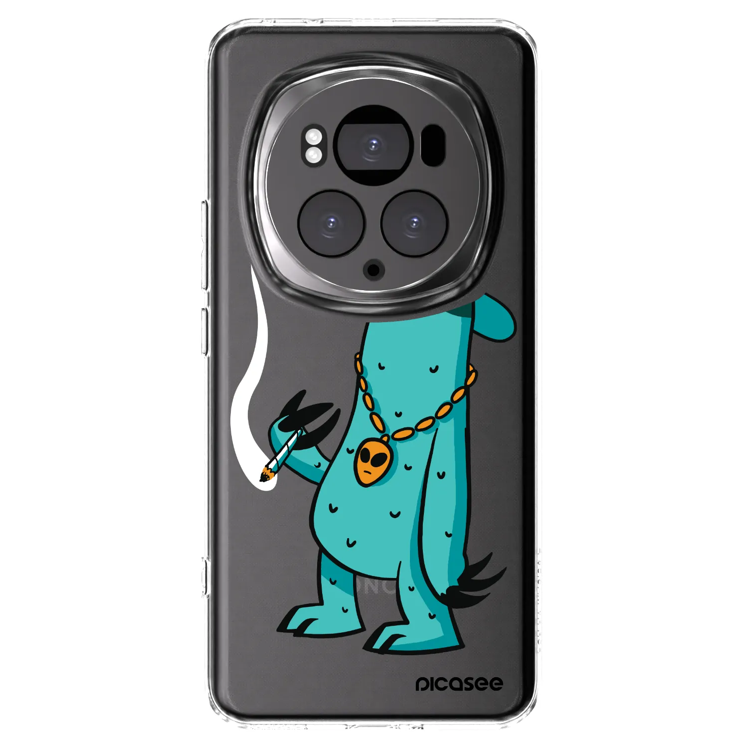 Picasee silikonový průhledný obal pro Honor Magic6 Pro - Earth - Je mi fajn