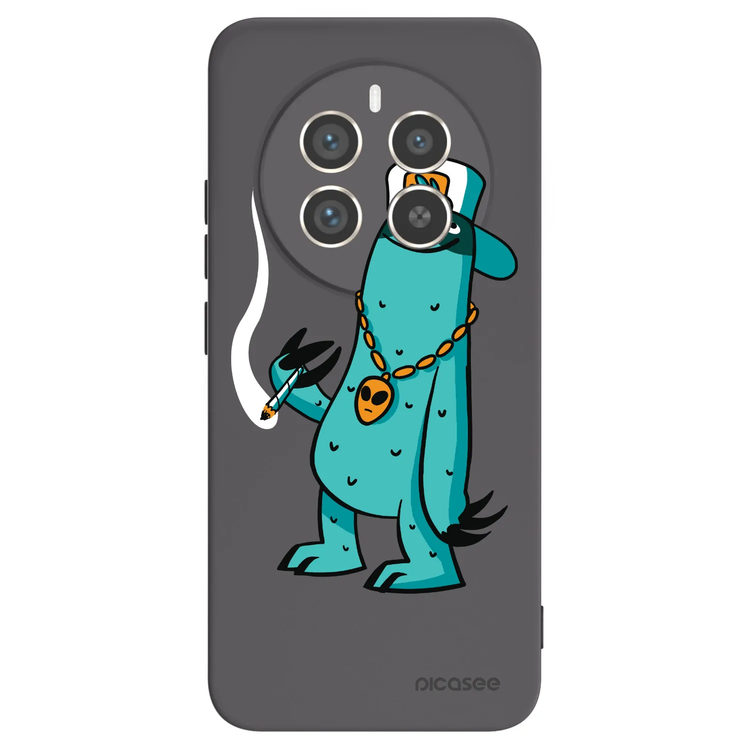 Picasee silikonový černý obal pro Realme 12 Pro 5G - Earth - Je mi fajn