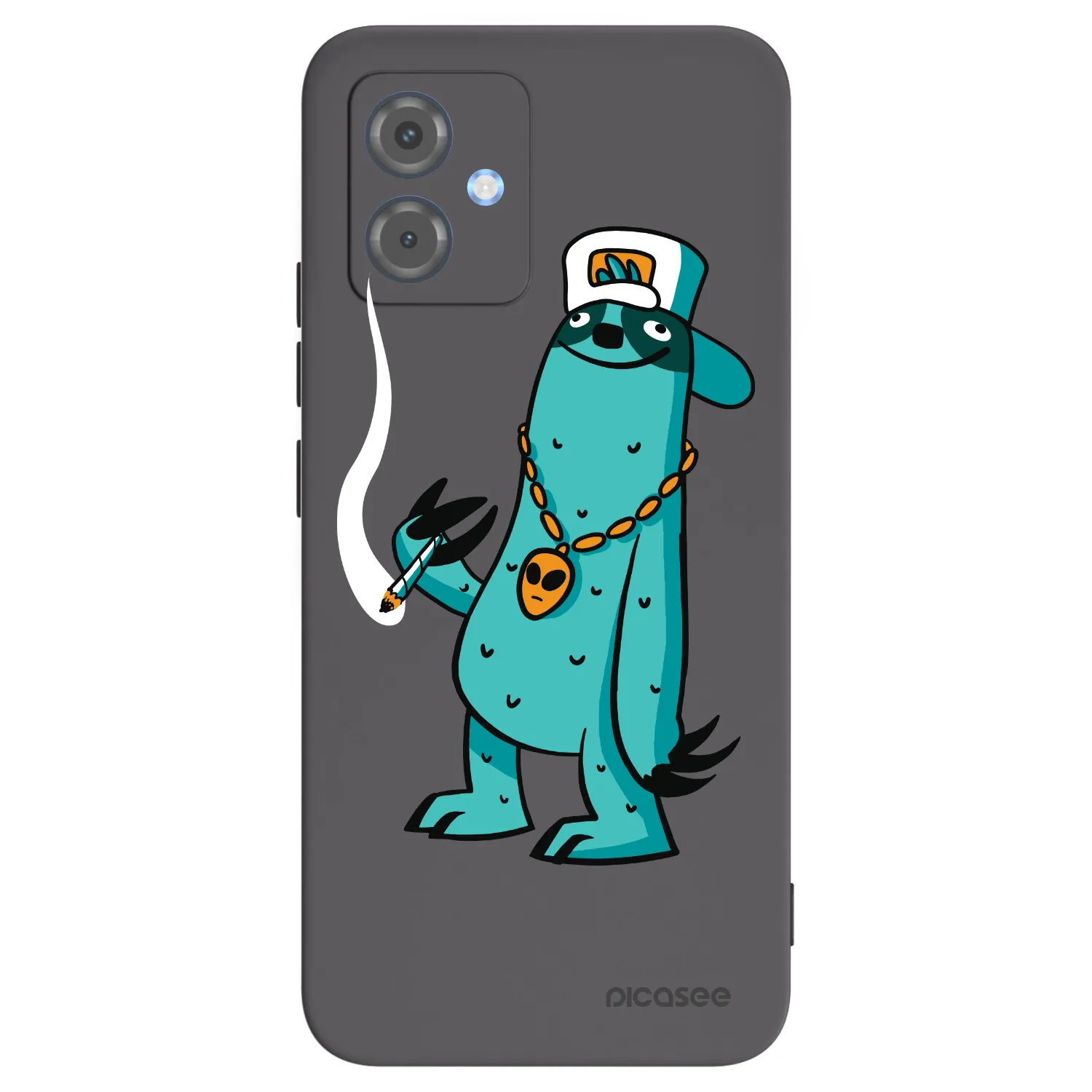 Picasee silikonový černý obal pro Motorola Moto G14 - Earth - Je mi fajn