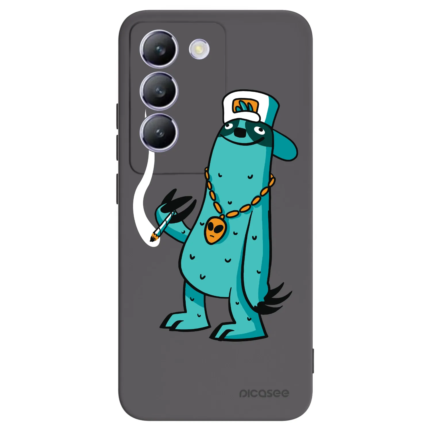 Picasee silikonový černý obal pro Vivo V40 SE 5G - Earth - Je mi fajn