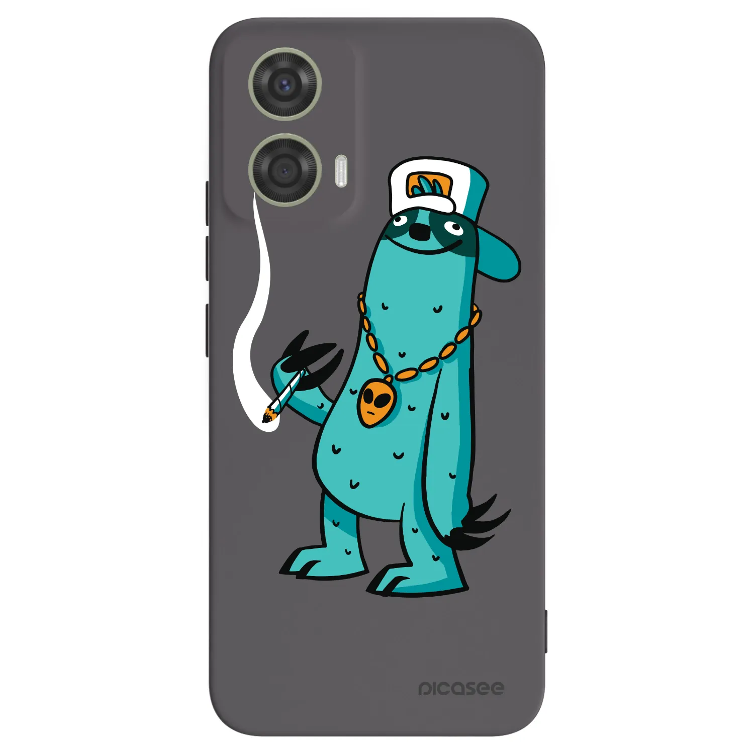 Picasee silikonový černý obal pro Motorola Moto G24 - Earth - Je mi fajn