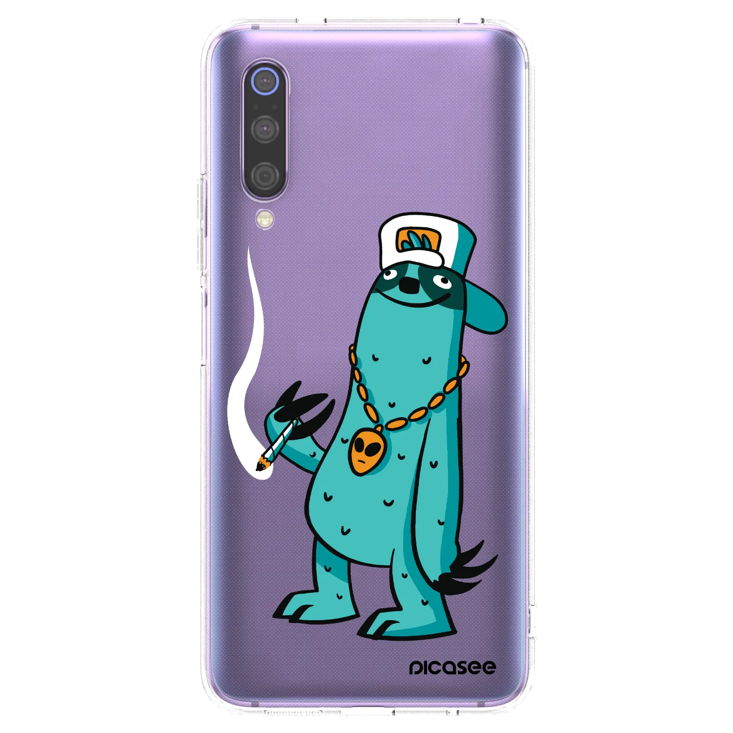 Picasee silikonový průhledný obal pro Xiaomi Mi 9 - Earth - Je mi fajn
