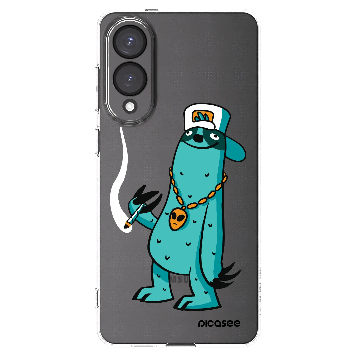 Picasee silikonový průhledný obal pro Samsung Galaxy S25 Edge 5G - Earth - Je mi fajn