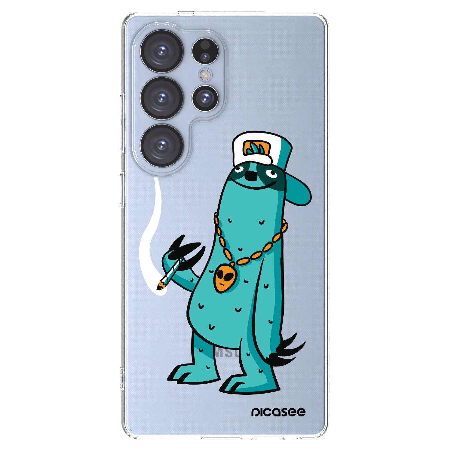 Picasee silikonový průhledný obal pro Samsung Galaxy S25 Ultra 5G - Earth - Je mi fajn