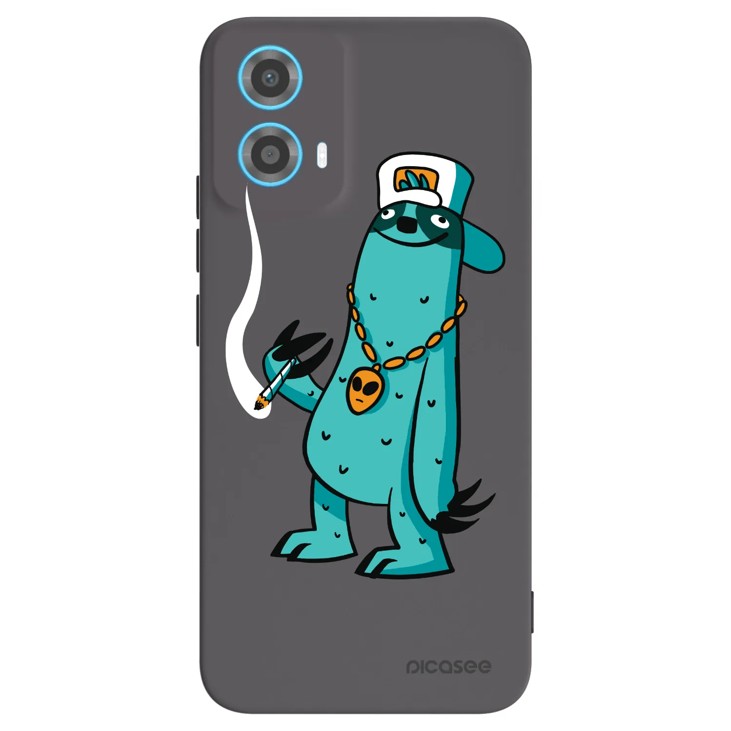 Picasee silikonový černý obal pro Motorola Moto G34 5G - Earth - Je mi fajn