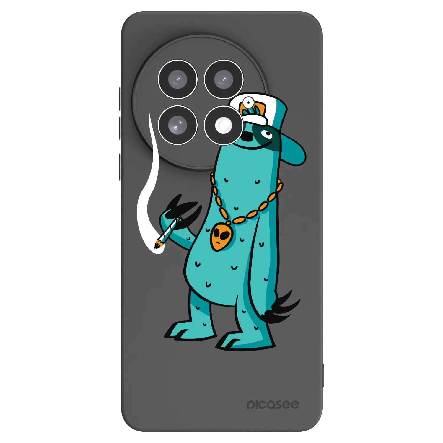 Picasee silikonový černý obal pro OnePlus 13 5G - Earth - Je mi fajn