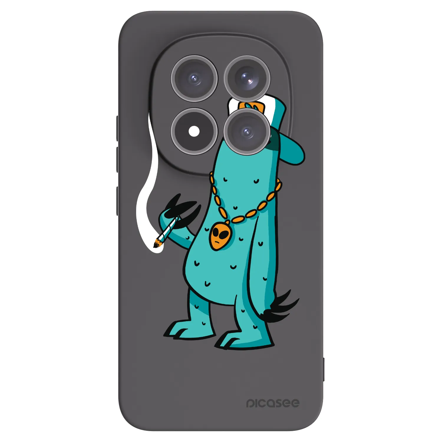 Picasee silikonový černý obal pro Xiaomi Redmi Note 15 Pro+ - Earth - Je mi fajn